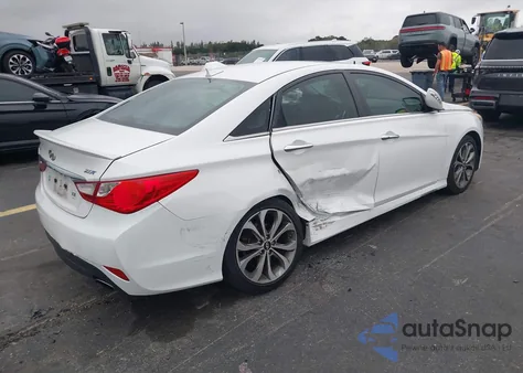 2014 Hyundai Sonata Se 2.0T из США, поврежденный, VIN 5NPEC4AB6EH837124